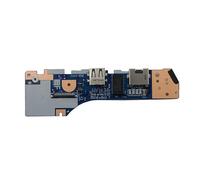 RTDPART Scheda I/O USB del Computer Portatile per Lenovo ThinkPad E490 (Tipo 20N8, 20N9) 02DL870 FE490 NS-B911 Scheda Sub Nuovo