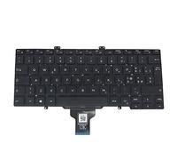 RTDPART Tastiera del Computer Portatile per dell Latitude 7400 Italiana IT Nera Senza retroilluminazione Nuovo