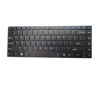 RTDPART Tastiera di Ricambio Del Computer Portatile Per Microtech e-book eBook Pro EB14AI32 14.1 pollice Inglese US Senza Cornice Nero Nuovo