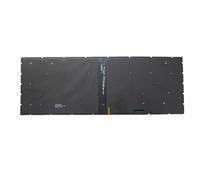 RTDPART Tastiera Nera Nuova per Laptop Senza retroilluminazione con Scritta Rossa per MSI Bravo 15 A4D A4DCR A4DDR A4DDR-023 022 248 MS-16WK Italiano IT Senza Cornice