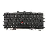 RTDPART Tastiera per Computer Portatile Lenovo ThinkPad Helix Gen 2 20CG 20CH Ultrabook PRO Dock Turchia TR 00UR027 00UR065 00JT612 00JT652 Nero