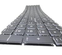 RTDPART Tastiera per Computer Portatile MSI GS70 GS60 GT72 2PC 2PE 6QF GT72VR GT73VR 6RD 6RE PE60 PE70 PE72 PX60 V143422AK Stati Uniti Senza Cornice e Tappo di Cristallo