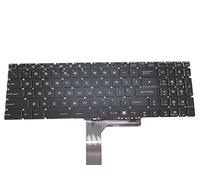 RTDPART Tastiera per computer portatile MSI GT72 2PC 2PE 6QF GT72VR GT73VR 6RD 6RE PE60 PE70 PE72 PX60 Regno Unito Regno Unito senza cornice & Crystal Keycap