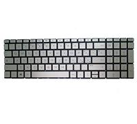 RTDPART Tastiera per Laptop per HP 15-DB000 Senza Cornice Argento Senza Pellicola retroilluminata IT Italiano