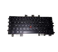 RTDPART Tastiera per Lenovo ThinkPad Helix Gen 2 20CG 20CH Ultrabook PRO Dock Canada CF 00JT585 00UR039 00UR001 00JT625 SN20E75225 Nero