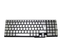 RTDPART Tastiera Portatile per Sony SVS15 SVS15112C5 SVS1511A4E SVS1511C5E SVS1511F4R SVS1511L3E SVS1511M3E SVS1511N3E SVS1511Q9E SVS1511R9E Italiano IT Argento Senza retroilluminazione Nuovo