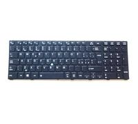 RTDPART Tastiera Portatile per Toshiba Tecra W50-A-10G W50-A-113 Italia IT Nero con puntamento e retroilluminazione Nuovo