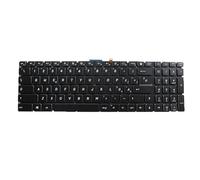 RTDPART Tastiera retroilluminata Monocromatica per Laptop per MSI V195122EK1 IT MS-17M1 S1N-3EIT2N2-SA0 S1N3EIT2N2SA0 Italia IT Nero No Frame