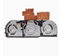 RTDPART Ventilatore della CPU del Computer Portatile per dell PRO Max 16 Plus MB16250 0WDXF1 WDXF1 ND8CC39-24E04 ND8CC39-24E05 ND8CC39-24E06 DC28001CMD0 per Dis della Grafica discreta