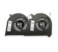 RTDPART Ventola CPU GPU per Laptop DFS5K22B05S73Q EP FNS8 NS85C65-20M18 DC28000WTD0 DFS5K22B05673P EP FNS7 NS85C65-20M19 DC28000WUD0 M83462-001 DC5V 0,5A Una Coppia Nuova