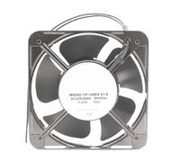 RTDPART Ventola di Raffreddamento FP-108EX-S1-S FP-108 EX-S1-S AC220/240V 50/60HZ 0,22A 38W 150x150x50mm Ventola Quadrata Nuovo