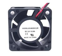 RTDPART Ventola di Raffreddamento per EG Power EG4020H12B DC12V 0.19A 2 Linee