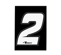 Rtech Adesivi Numerici Number 2 10 Unità
