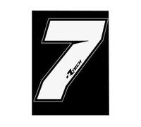 Rtech Adesivi Numerici Number 7 10 Unità