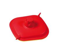 RTECH Coperchio Ermetico Cassa Filtro Rosso-Giallo Replica Ktm/Hu-R-CPKTM016BL