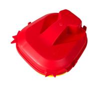 RTECH Coperchio Ermetico Cassa Filtro RossoGiallo Replica Honda-R-CPCRF0021BL