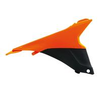 RTECH COPERCHIO LATERALE AIRBOX ARANCIONE-NERO KTM SXF 125 2013-2015
