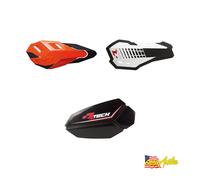 RTECH COPPIA PLASTICHE RICAMBIO PER PARAMANI HP1 ROSSO GASGAS - NERO