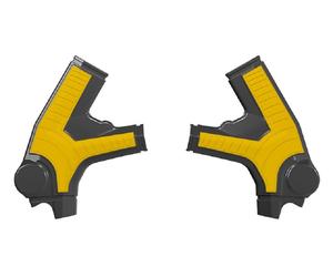 Rtech Grip Protezione Del Telaio Adatta Per Sur Ron Ultra Bee Ab23 Nero/Giallo