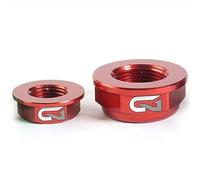 RTECH Kit Dadi perni Ruota Ant. + Post. Rosso Honda CRF 250-450 2002-2016