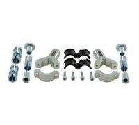 Rtech Kit di Montaggio per Paramani Con Alubuegel per 22/28mm Manubrio Alluminio