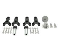 RTECH KIT MONTAGGIO PARAMANI HP3 SPECIFICO NERO-ARGENTO HONDA AFRICA TWIN 1000 -