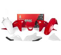 Rtech Kit Plastica Adatto An Gasgas Ec 250 250F 300 350F 21-23 Rosso/Bianco