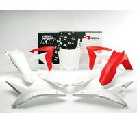 Rtech Kit Plastica Adatto An Honda Crf 250 14-17 Crf 450 13-16 Rosso/Bianco