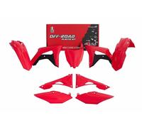 Rtech Kit Plastica Adatto An Honda Crf 250R 18-21 450R 17-20 Rosso/Nero