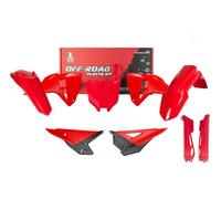 Rtech Kit Plastica Adatto An Honda Crf 250R 450R ab25 Rosso