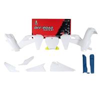 Rtech Kit Plastica Adatto An Husqvarna FC TC 125 250 350 450 19-22 OEM Bianca