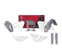 Rtech Kit Plastica Adatto An Husqvarna Fe Te Tx 125 250 350 450 23-24 Grigio /