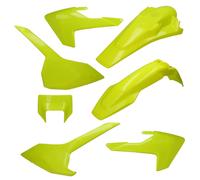 Rtech Kit Plastica Adatto An Husqvarna Fe Te Tx 125 250 350 450 501 17-19 Neon