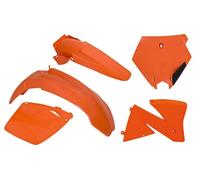 Rtech Kit Plastica Adatto An KTM EXC SX 125 200 250 300 380 400 520 98-00 Orange