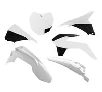 RTECH KIT PLASTICHE BIANCO-NERO KTM SX 250 2013-2016