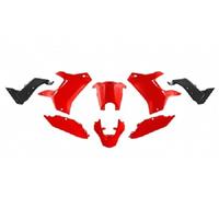 Rtech Kit Plastica Adatto An Yamaha Ténéré 700 ab19 Revolution Rosso/Nero