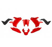 Rtech Kit Plastica Adatto An Yamaha Ténéré 700 ab19 Revolution Rosso/Nero