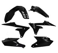 RTECH Kit Plastica Adatto An Yamaha Wr 250F 15-19 Wr 450 F 16-18 Nero