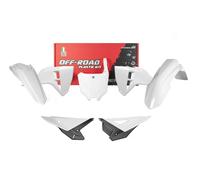 RTECH KIT PLASTICHE 5 PZ BIANCO NERO HONDA CRF-R 450 2025