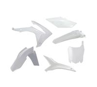 KIT PLASTICHE 6 PEZZI CON COPERCHIO CASSA FILTRO HONDA REPLICA BIANCO