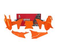 RTECH KIT PLASTICHE 6 PZ ARANCIONE-NERO KTM SXF 450 2023-2024