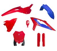 RTECH KIT PLASTICHE 6 PZ ROSSO BETA-BLU BETA-NERO BETA RX 300 2023-2024