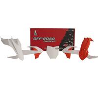 RTECH KIT PLASTICHE ARANCIONE-BIANCO KTM SX 65 2016-2023