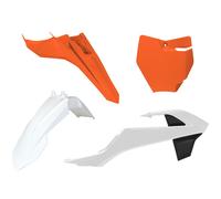 RTECH KIT PLASTICHE ARANCIONE-BIANCO KTM SX 65 2016-2023