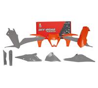 RTECH KIT PLASTICHE ARANCIONE-GRIGIO 2021 KTM EXCF 125 2020-2023