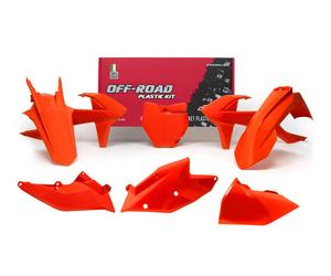 RTECH KIT PLASTICHE ARANCIONE NEON KTM SX 250 2017-2018