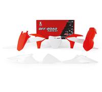 RTECH KIT PLASTICHE BIANCO-ARANCIONE KTM XCF 300 2019-2022