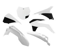 RTECH KIT PLASTICHE BIANCO-NERO KTM SX 250 2013-2016