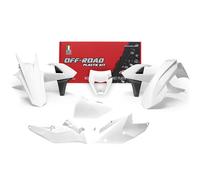RTECH KIT PLASTICHE BIANCO-NERO KTM EXC 300 2017-2019