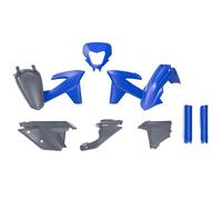 RTECH KIT PLASTICHE BLU GRIGIO COMPLETO SHERCO SE-F 250/350/450/500 2025-2026